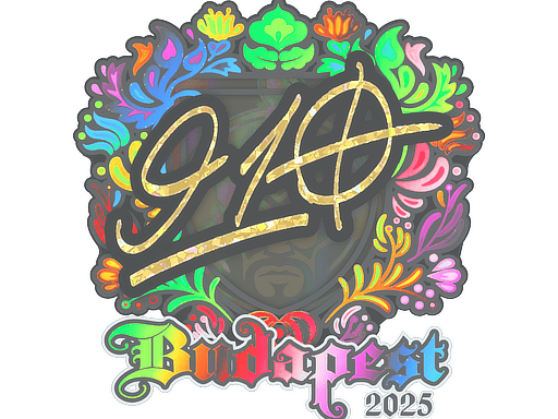 Sticker | 910 (Holo) | Budapest 2025