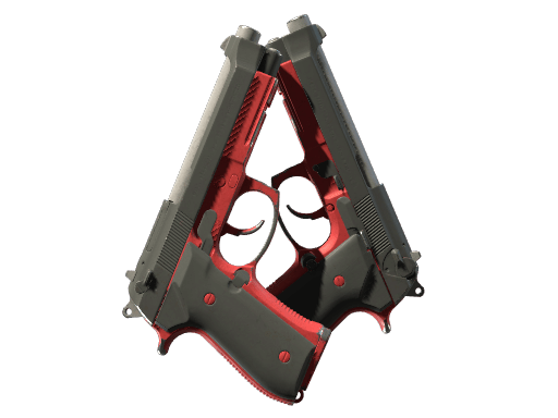 StatTrak™ Dual Berettas | Panther (Field-Tested)
