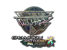 Sticker | Twistzz (Holo, Champion) | Antwerp 2022