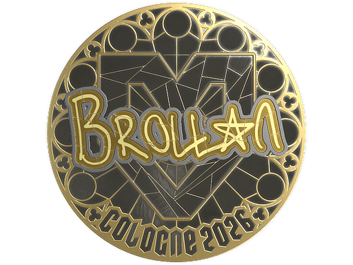 Sticker | Brollan (Gold) | Cologne 2026