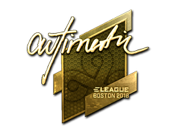 Sticker | autimatic (Gold) | Boston 2018