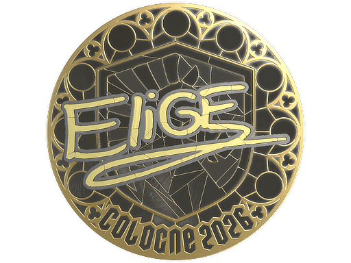 Sticker | EliGE (Gold) | Cologne 2026
