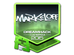 Sticker | markeloff (Foil) | Cluj-Napoca 2015