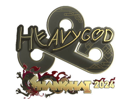 Sticker | Heavygod (Gold) | Shanghai 2024