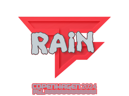 Sticker | rain | Copenhagen 2024