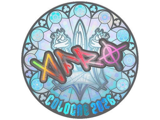 Sticker | afro (Holo) | Cologne 2026