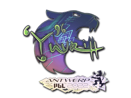 Sticker | yuurih (Holo) | Antwerp 2022