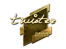 Sticker | Twistzz (Gold) | Boston 2018