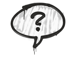 Sealed Graffiti | Question Mark (Frog Green)