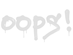 Sealed Graffiti | Oops (Wire Blue)