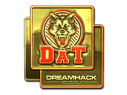 Sticker | dAT team (Gold) | DreamHack 2014