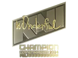 w0nderful (Gold, Champion)