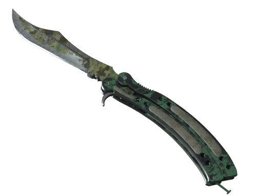 ★ Butterfly Knife | Boreal Forest (Battle-Scarred)