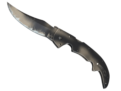 ★ StatTrak™ Falchion Knife | Scorched (Well-Worn)