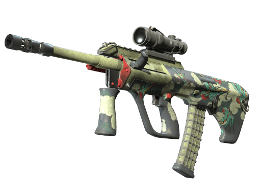 StatTrak™ AUG | Fleet Flock (Battle-Scarred)