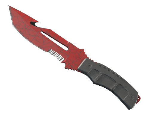 ★ Survival Knife | Crimson Web (Field-Tested)