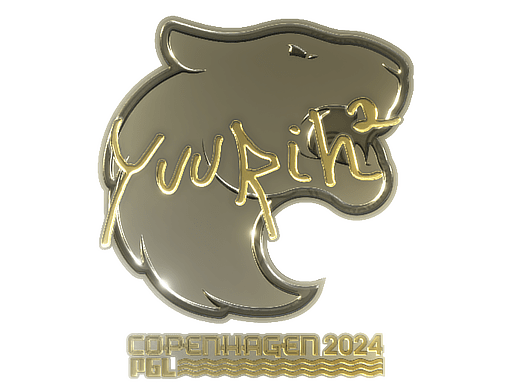 Sticker | yuurih (Gold) | Copenhagen 2024