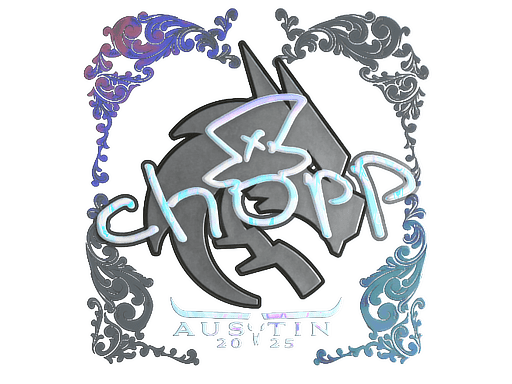 Sticker | chopper (Holo) | Austin 2025