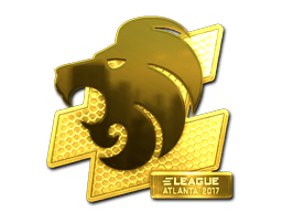 Sticker | North (Gold) | Atlanta 2017