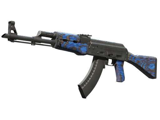 AK-47 | Blue Laminate (Well-Worn)