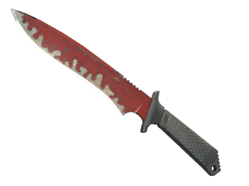 ★ Classic Knife | Crimson Web (Battle-Scarred)