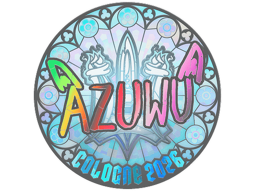 Sticker | AZUWU (Holo) | Cologne 2026