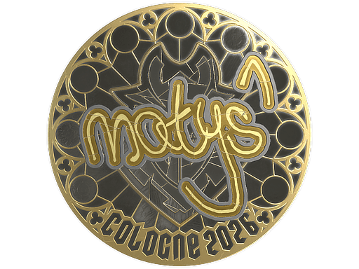 Sticker | MATYS (Gold) | Cologne 2026