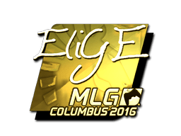 Sticker | EliGE (Gold) | MLG Columbus 2016