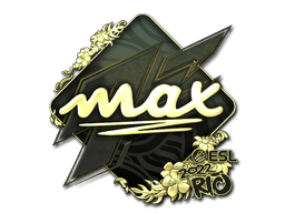 Sticker | max (Gold) | Rio 2022