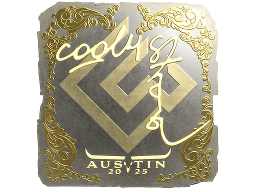 Sticker | cool4st (Gold) | Austin 2025