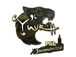 Sticker | yuurih (Gold) | Stockholm 2021