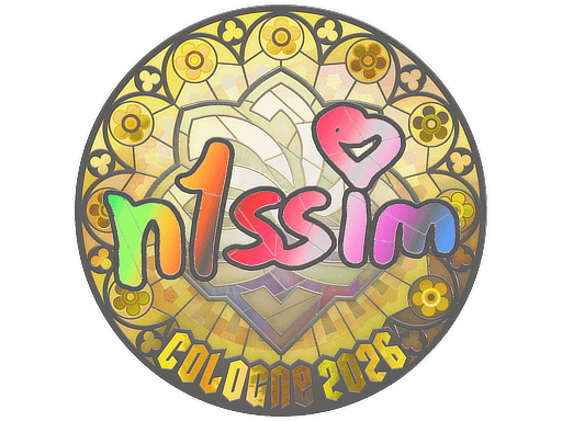Sticker | n1ssim (Holo) | Cologne 2026