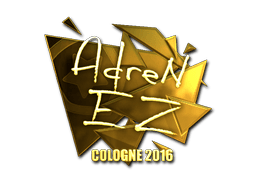 Sticker | AdreN (Gold) | Cologne 2016
