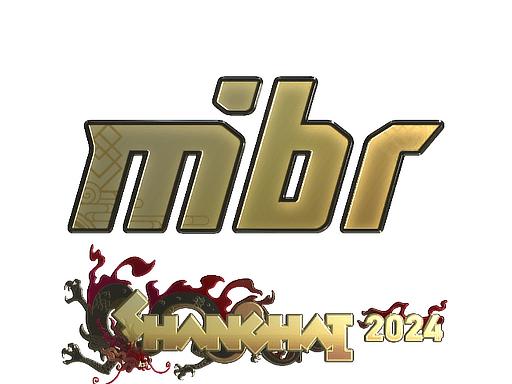 Sticker | MIBR (Gold) | Shanghai 2024