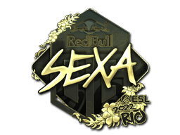Sticker | nexa (Gold) | Rio 2022