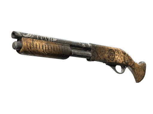 StatTrak™ Sawed-Off | Spirit Board (Battle-Scarred)