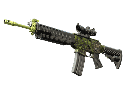 Souvenir SG 553 | Lush Ruins (Minimal Wear)
