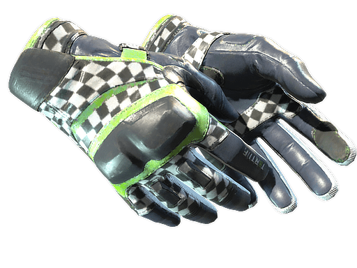 ★ Moto Gloves | Finish Line (Well-Worn)