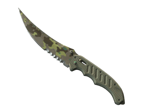 ★ StatTrak™ Flip Knife | Boreal Forest (Well-Worn)