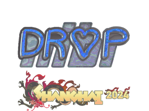Sticker | drop (Holo) | Shanghai 2024