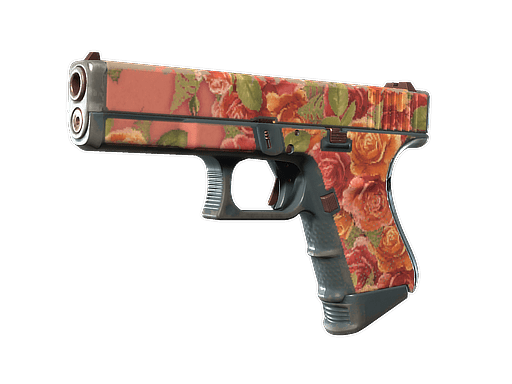 Glock-18 | Coral Bloom (Well-Worn)