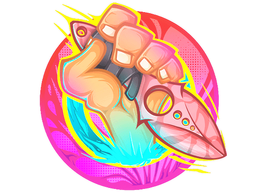 Sticker | Skelly Stabby