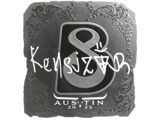 Sticker | kensizor (Foil) | Austin 2025
