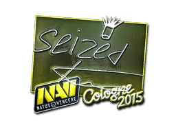 Sticker | seized (Foil) | Cologne 2015