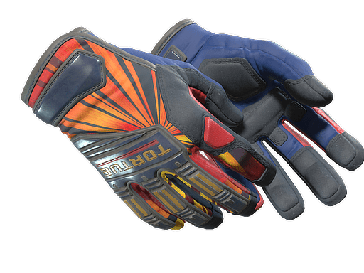 ★ Specialist Gloves | Sunburst (Minimal Wear)