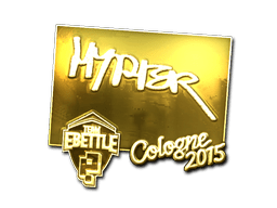 Sticker | Hyper (Gold) | Cologne 2015