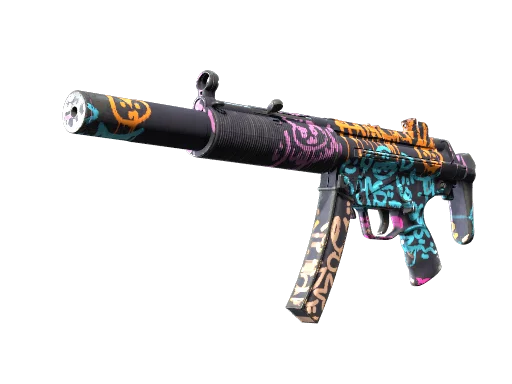 MP5-SD | Neon Squeezer (Field-Tested)