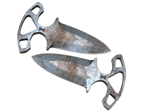 ★ StatTrak™ Shadow Daggers | Rust Coat (Well-Worn)