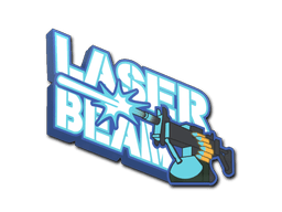 Sticker | Laser Beam