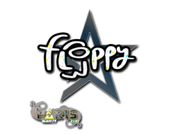 Sticker | floppy (Glitter) | Paris 2023